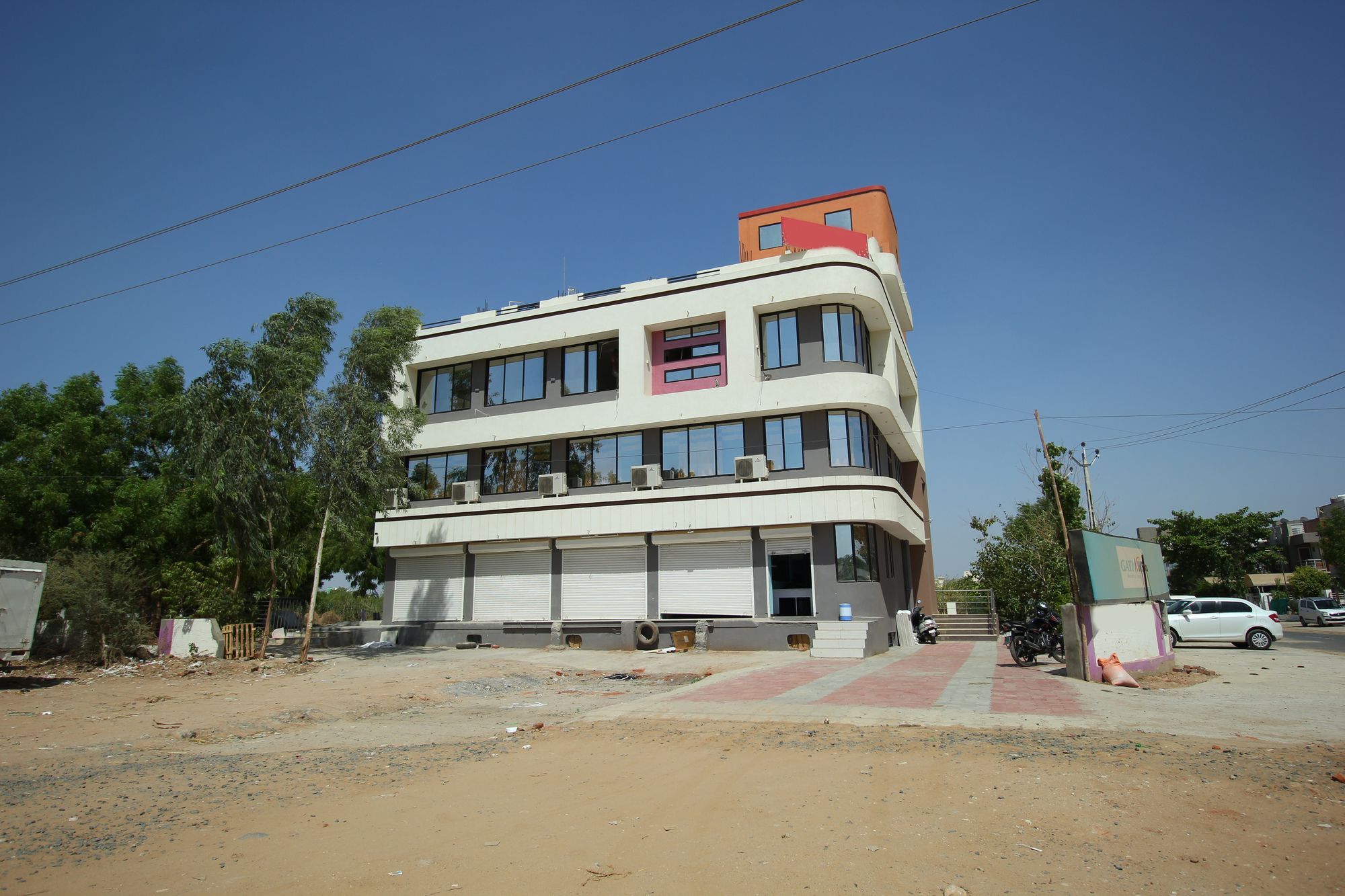 Palette- Siddharth Inn Gandhinagar Eksteriør billede